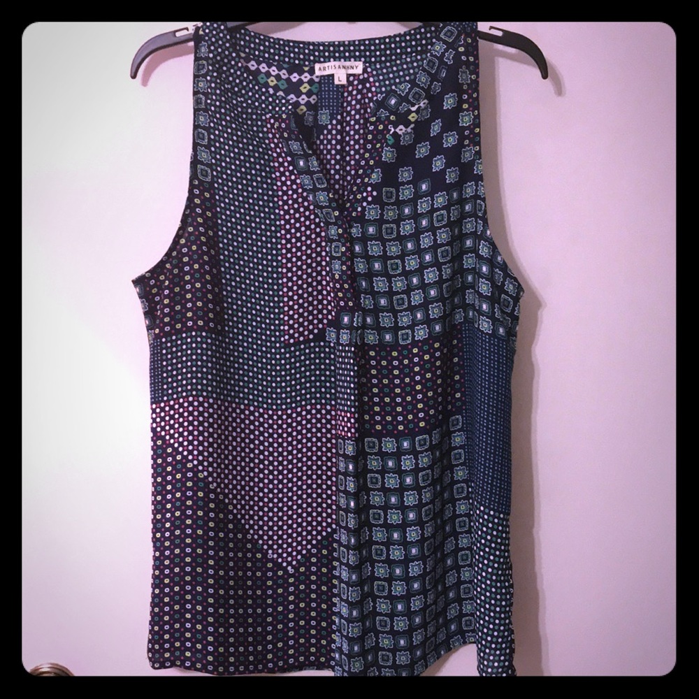 💕SALE💕 Artisan NY Mixed Print Blouse